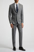 INDUS GREY SOFT CHECK SLIM JKT
